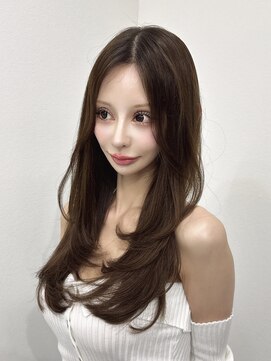 ロムーク 表参道(LOMKH) 新生活はエクステイメチェン/美髪/ワイドバング/ブルーブラック