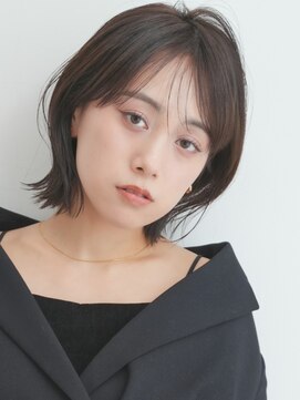 ウィズ 松戸店(Wiz) くびれボブ×シースルーバングで大人フェミニンに小顔見せ◎