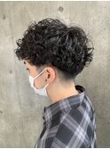 メンズ×スパイラルパーマ20代／30代／40代