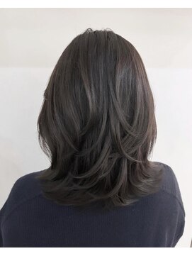 ムード(MOOD,) 暗めカラー/グランマッシュ[レイヤーカット/髪質改善/銀座]