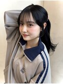前髪カット/顔まわりカット/サイドバング/シースルーバング
