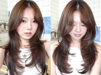 スタニング 渋谷(STUNNING.)の写真/【毛量でお悩みの方必見！】毛量を活かしたレイヤーカットが実は最先端トレンド！