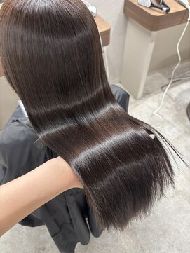 ボタン ハカタ(VOTAN hakata) 髪質改善/水素トリートメント/グレージュ