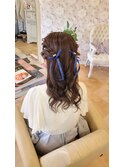 ハーフツイン/ヘアセット