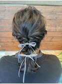 ヘアセット【編み下ろし】