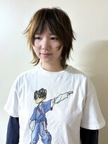 ノラ シブヤ(NORA)&nbsp;平成ハッシュカットハイレイヤーウルフカットY2Kショートウルフ