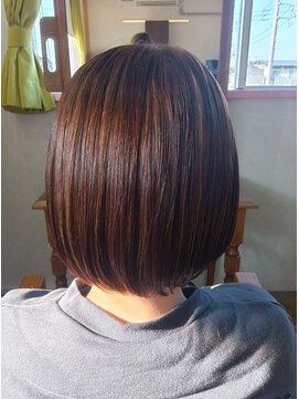 ラフォンテ ファーマ(LAFONTE fama) ミルクティー艶髪ハイライト