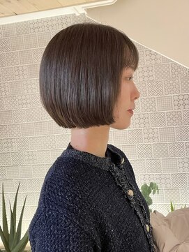 ピークアブー アヴェダ アトレ恵比寿(PEEK-A-BOO AVEDA) ◇まとまるボブ/内巻きボブ/顔まわりレイヤー/ナチュラルカラー