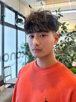 カノエ オム(canoe HOMME) パーマスタイル