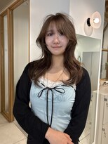 トーチ(torch)&nbsp;ブリーチなしダブルカラー　ヘーゼルベージュ　レイヤーカット