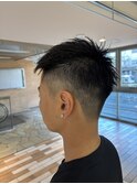 刈り上げショート　ソフトモヒカン