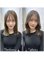 エトワ 新宿店(ETOWA) 20代30代40代◎髪質改善韓国似合わせ小顔カット