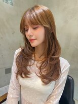 エース (ACE)&nbsp;ACE 横浜　ふんわりレイヤーカット×顔周りバング