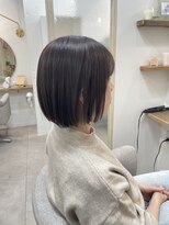 シア 北千住店(SHEER)&nbsp;【大人上品】艶カラーとボブとオージュア/SHEER北千住店
