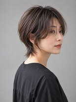 トリニティ(trinity)&nbsp;丸みくびれ大人ショートウルフグレージュカラー【豊見城】UP