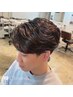【50%OFF】カット＋柔らか毛流れパーマ＋クレンジングスパ　￥14300→