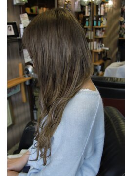 オーバーキャプテンネイキッド(OVER CAPTAIN NAKED) グラデーションブルーシルバー×エクステつけ放題