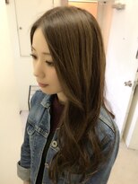 パティオンツー(PATIONN2)&nbsp;ブルーヴァイオレットでしっかりアッシュゆるふわミックスロング