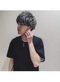 wカラーのメンズ