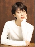 大人のシンプル小顔ショート