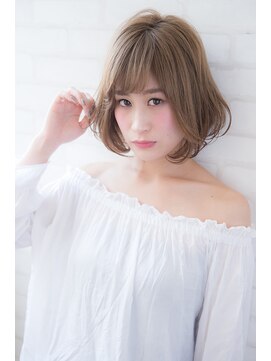 ラグーン 原宿 表参道(LAGOON) 《LAGOON》小顔ナチュラル×ゆるふわボブ☆