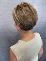 ジエクト 本店(The Ect)&nbsp;ハイライト×白髪染め×ハイトーン×白髪ぼかしハイライト