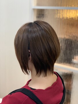 ルクール 喜多町店(Le Coeur) グラボブ×エアリーショート/かわいい◎20代30代40代50代