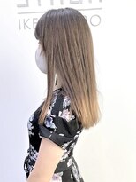 ヘアーライズ 池袋東口店(hair RISE)&nbsp;細ハイライトバレイヤージュグラデーションカラーグレー