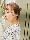 ボブ×ヘアアレンジ