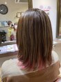 ハピエル ヘアークルー(HAPPYEL hair crew) インナーカラーやメッシュもとくです!