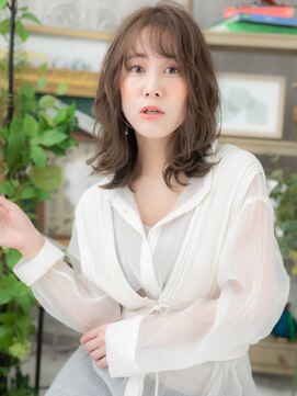 カバーヘア イヴ 戸頭店(COVER HAIR EVE) ヌーディーカラー外国人風フレンチガーリーa戸頭20代30代40代