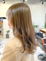 ネイヴィル オモテサンドウ(navile omotesando)&nbsp;＊ブリーチなしで明るめミルクティーベージュ＊