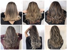 《EIGHTテクニカル》デザインカラー(ブリーチダブルカラー)で憧れのハイライトやインナーカラーに☆野々市