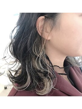ルッソ チアロ(Lusso chiaro) インナーカラー アッシュグレー/30代40代50代
