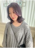 ラベージュ/ラベージュ/ラベンダー/ベージュ/透明感カラー