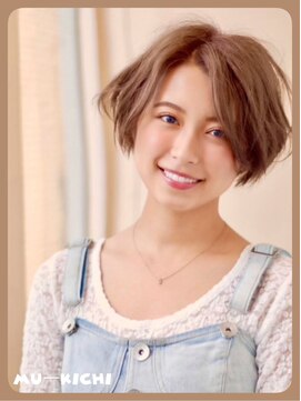 むーきち 三鷹(mu-kichi) くびれショート【外国人風カラー】【mu-kichi 三鷹】