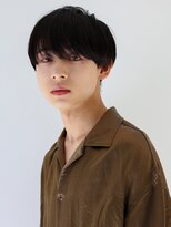 簡単スタイリング/黒髮爽やかナチュラルマッシュ