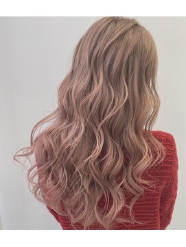 ルッソ チアロ(Lusso chiaro) デザインカラー/ミルクティーベージュピンク◎30代40代50代