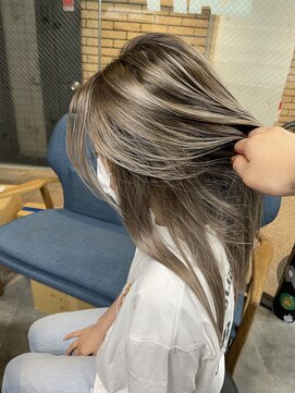 ラフ(LAFF) #前髪#アンブレラカラー#こなれミディ#イメチェン