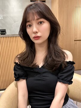 ロンドプロフィール 浦和(Lond profil) 韓国ヘア ロング くびれ巻き