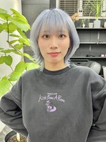 チュダック(ChuDuck)&nbsp;韓国風《ペールブルー》ブリーチ/ケアブリーチ/ダブルカラー