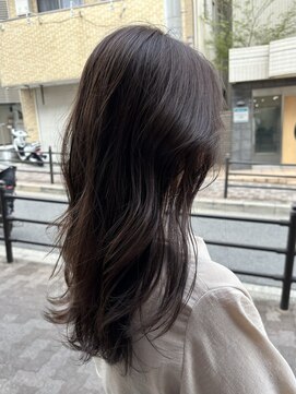 オルソーヘアー(orso hair) orso hair x レイヤー ショコラグレー