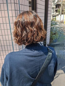 オト(oto) カットカラーパーマ
