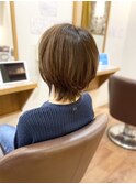30代40代50代/ツヤ髪スタイル/斜めバング/髪質改善