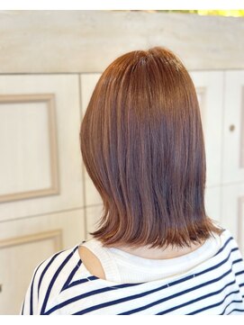 ピュア ポイント 和光店(PURE POINT) 切りっぱなしボブ／外はねボブ／艶髪