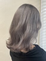 ファブ 千葉店(FaB)&nbsp;シルバーグレージュ/夏カラー/ハイトーンカラー