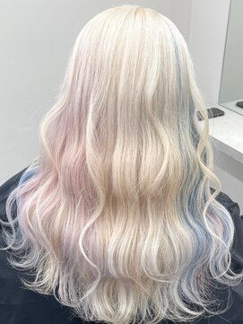 ベレーザ 渋谷(BELEZA) 9487ニュアンスカラーホワイトアッシュユニコーンカラー