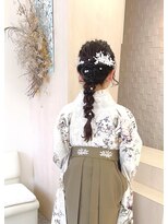 プリマベーラ(Primavera)&nbsp;卒業式のヘアセット・はかま着付け 41