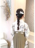 卒業式のヘアセット・はかま着付け 41