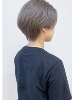 モリオ(morio)&nbsp;【浦和　小野寺秀美】ミルクティーベージュ×ハンサムショート